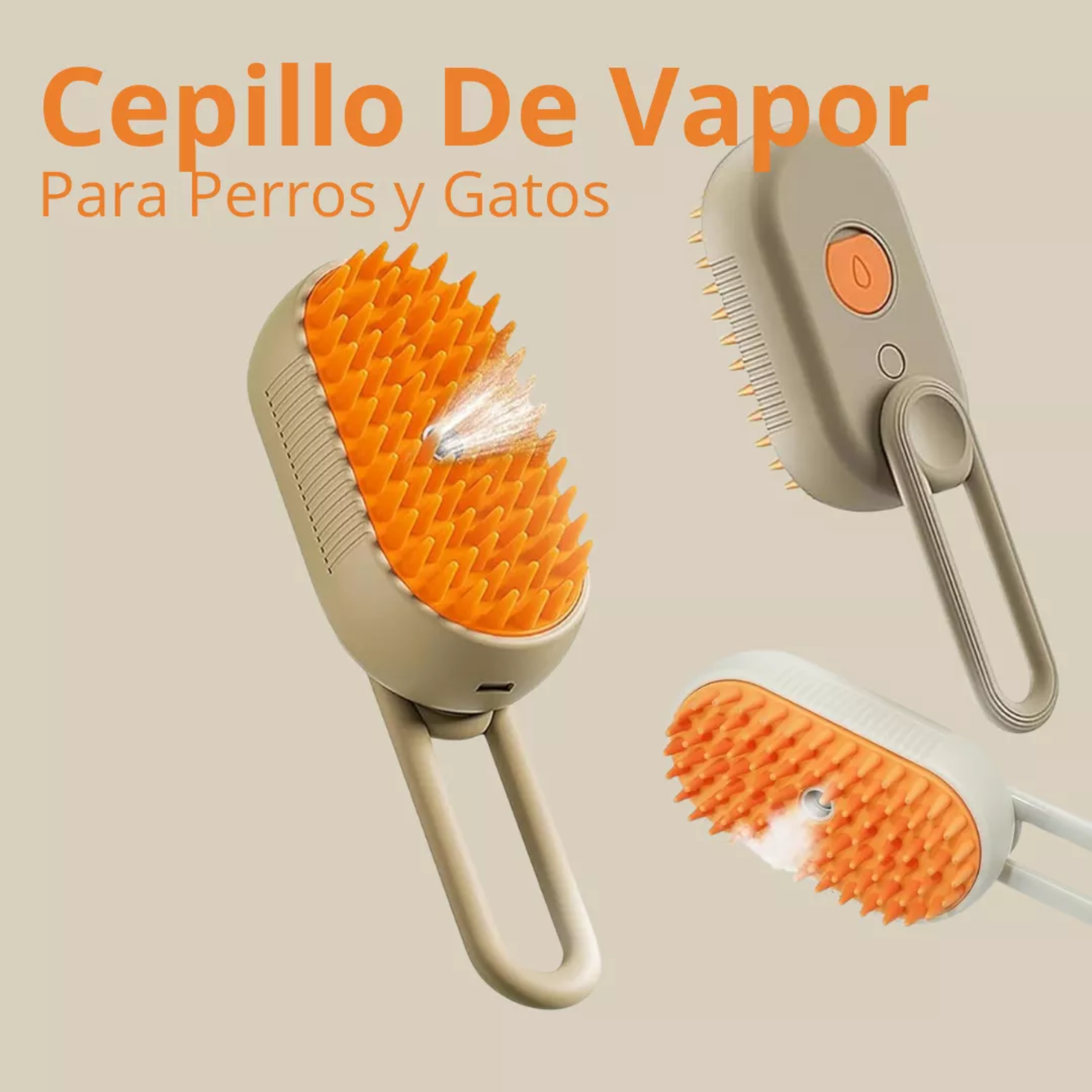 Cepillo de Vapor USB
