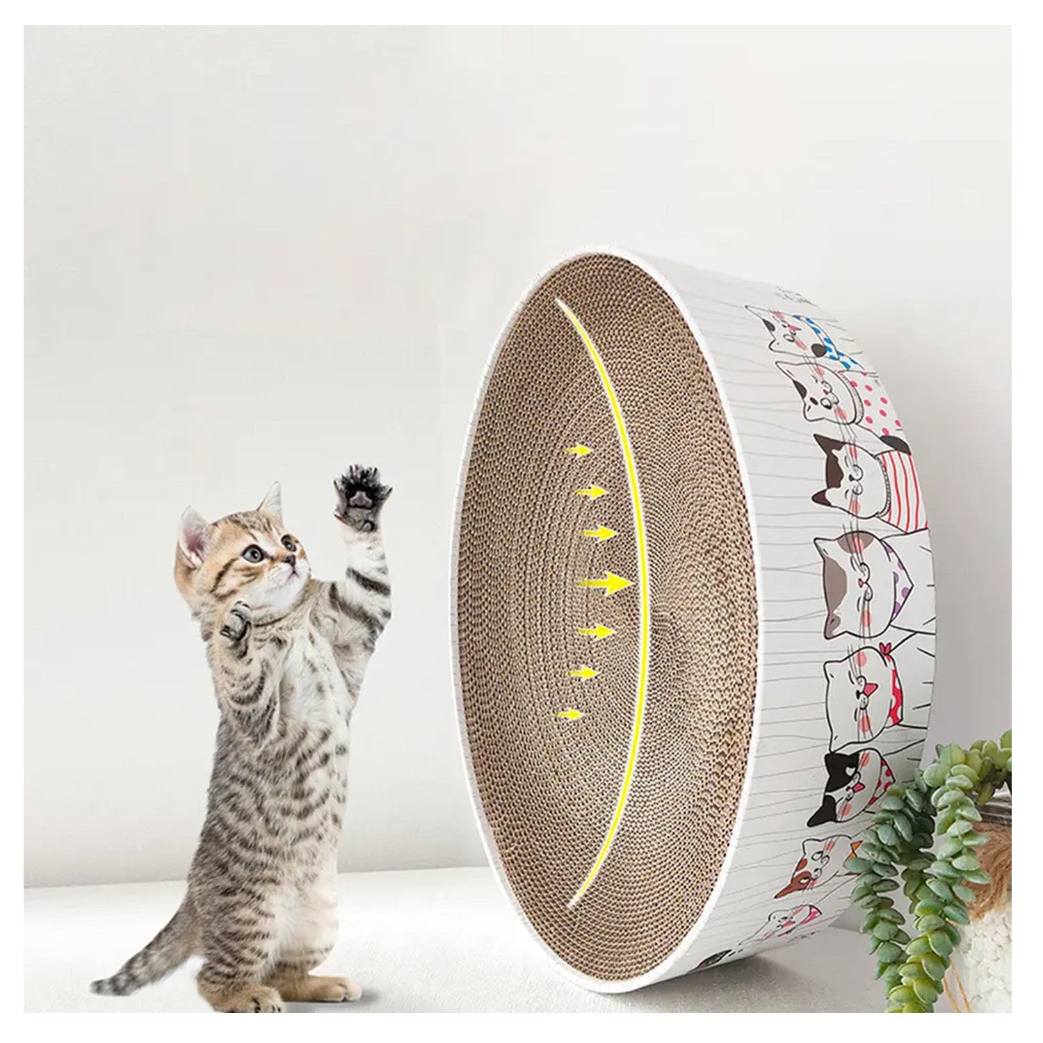 Rascador Redondo para Gatos